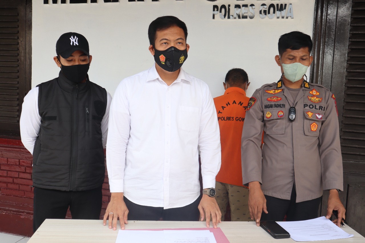 Tega! Ayah di Gowa Perkosa Anak Kandungnya Berulang Kali Hingga Hamil 